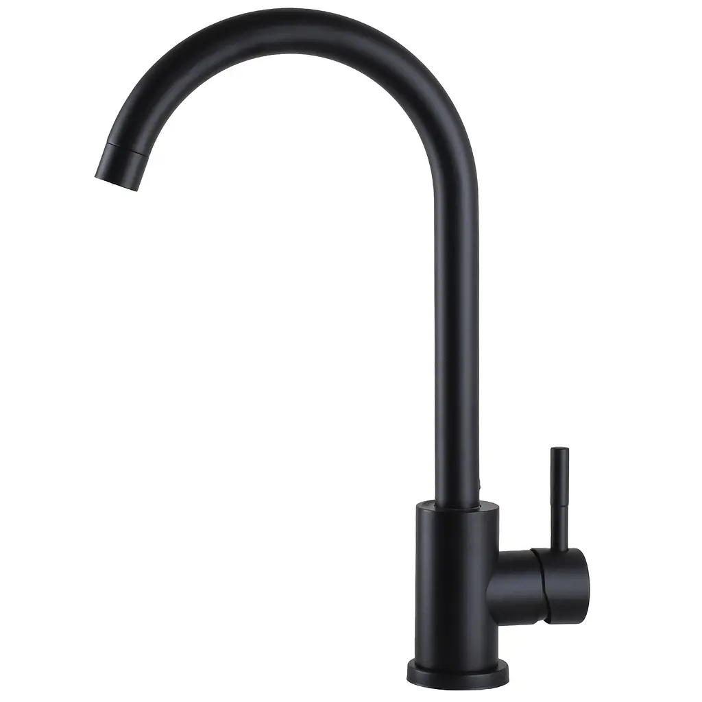 Змішувач для кухні Globus Lux Alpen SBT1-203S-BB 000024954 Чорний матовий - фото 4