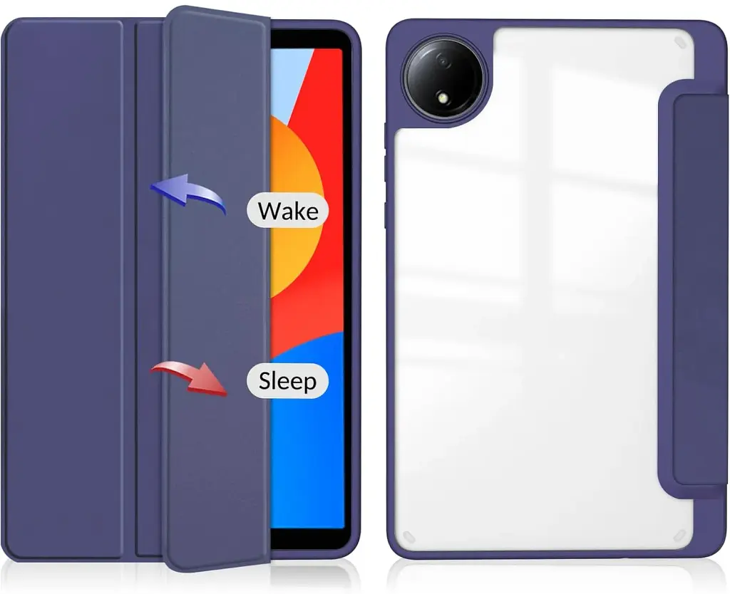 Чохол до планшета BeCover Soft Edge TPU Xiaomi Redmi Pad SE 8.7" Deep Blue (712565) - фото 3