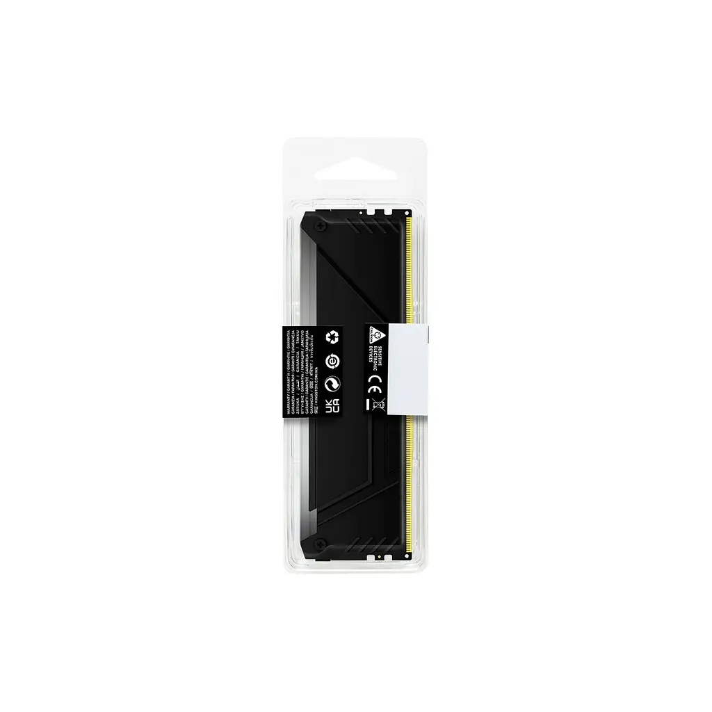 Модуль пам'яті для комп'ютера DDR4 16GB 3200 MHz Beast RGB Kingston Fury (ex.HyperX) (KF432C16BB12A/16WP) - фото 6