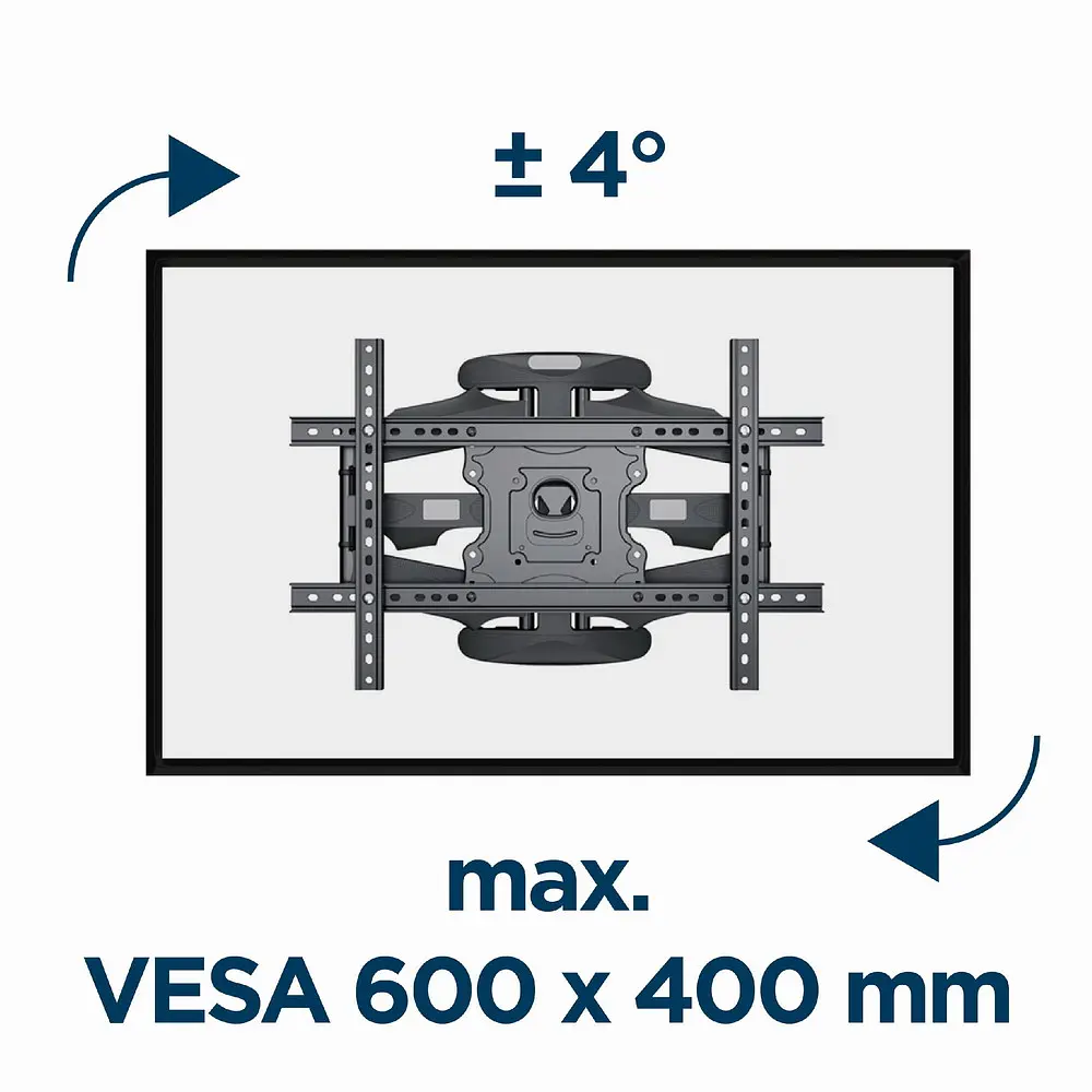 Кронштейн Gembird WM-75ST-01 (VESA600х400) - фото 4