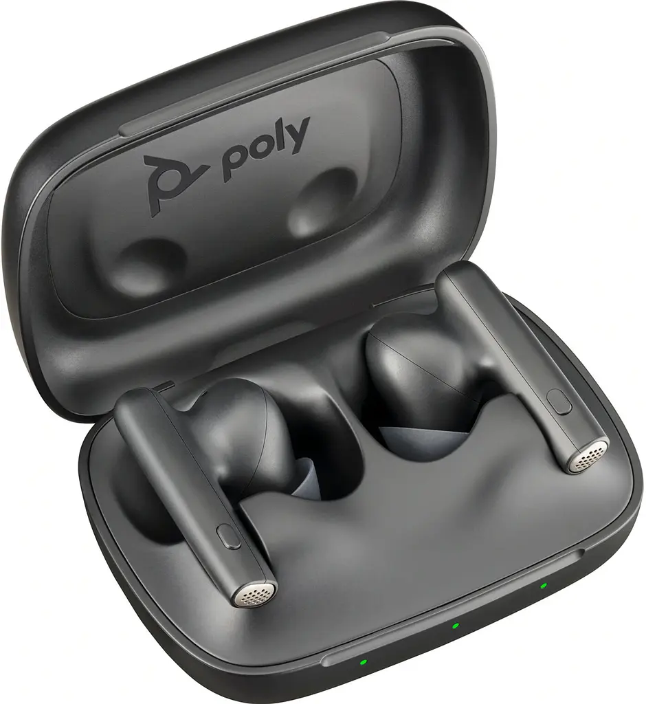 Навушники TWS Poly Voyager Free 60 Earbuds + BT700C + BCHC Чорний - фото 5