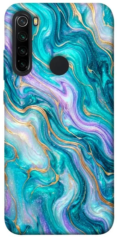 TPU чохол Demsky Mermaid marble для Xiaomi Redmi Note 8