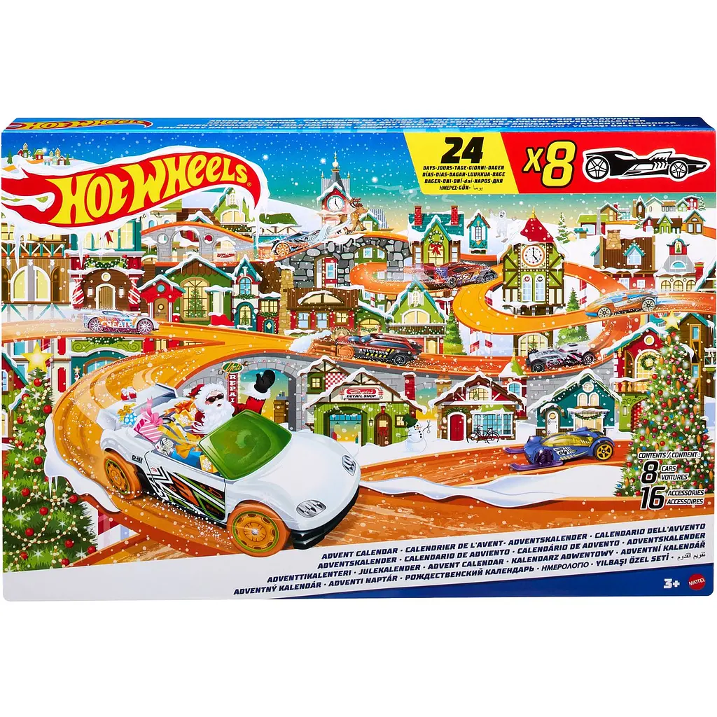 Ігровий набір Hot Wheels Адвент-календар (HKL74) - фото 5