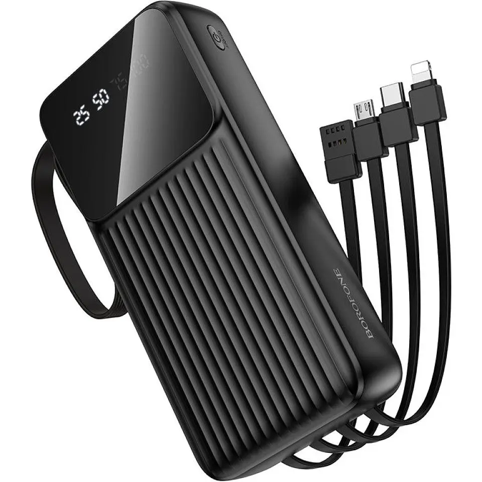 Зовнішній акумулятор Borofone BJ76A 20000mAh 10W Black [161207] - фото 5