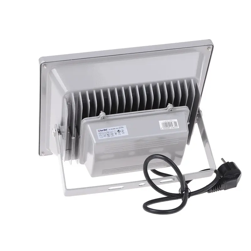 Прожектор Brille вуличний LED вологозахищений IP65 HL-08/50W CW COB сірий - фото 2