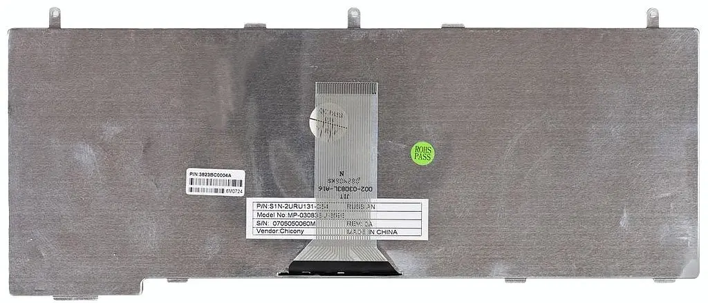 Клавіатура для ноутбука MSI Megabook (VR330X, VR330XB, VR330) Black - фото 2