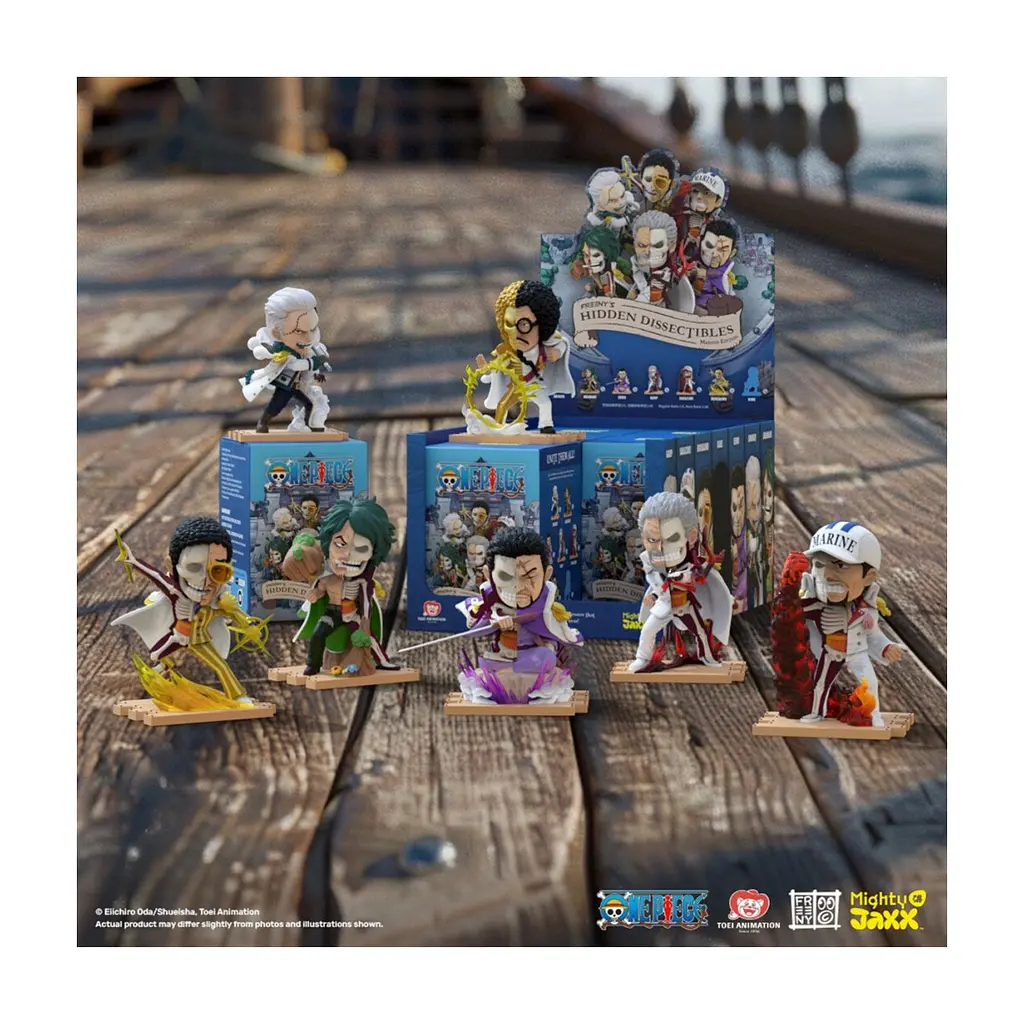 Фігурка Mighty Jaxx сюрприз One Piece Морська варта (BB24OPJF00101) - фото 5