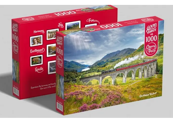 Пазл CherryPazzi Віадук Гленфіннан Шотландія 1000 ел. (30356) - фото 3