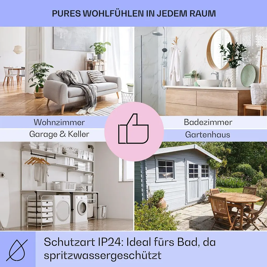 Інфрачервоний обігрівач Klarstein Taal Smart (10041870) - фото 5
