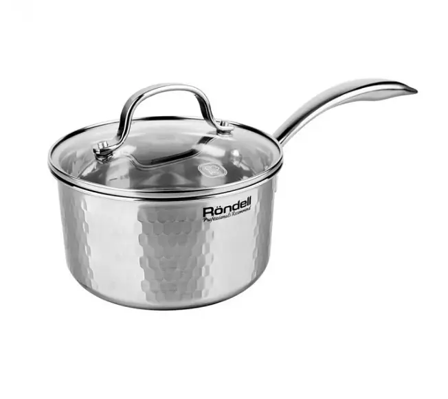 Ківш з кришкою Rondell RainDrops RDS-1292, 16 см, 1,7 л (RDS-1292) - фото 1