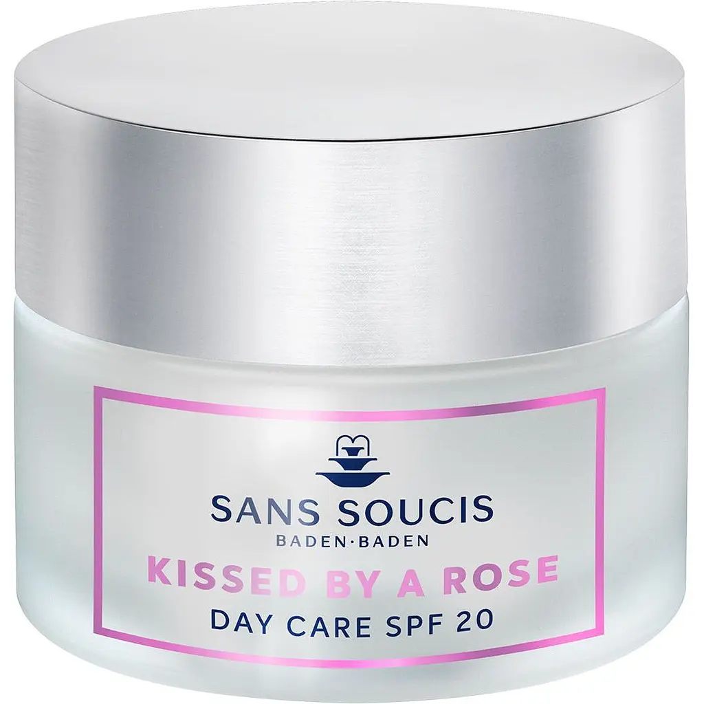 Дневной крем для лица Sans Soucis Kissed By A Rose SPF20 со стволовыми клетками розы 50 мл - фото 1