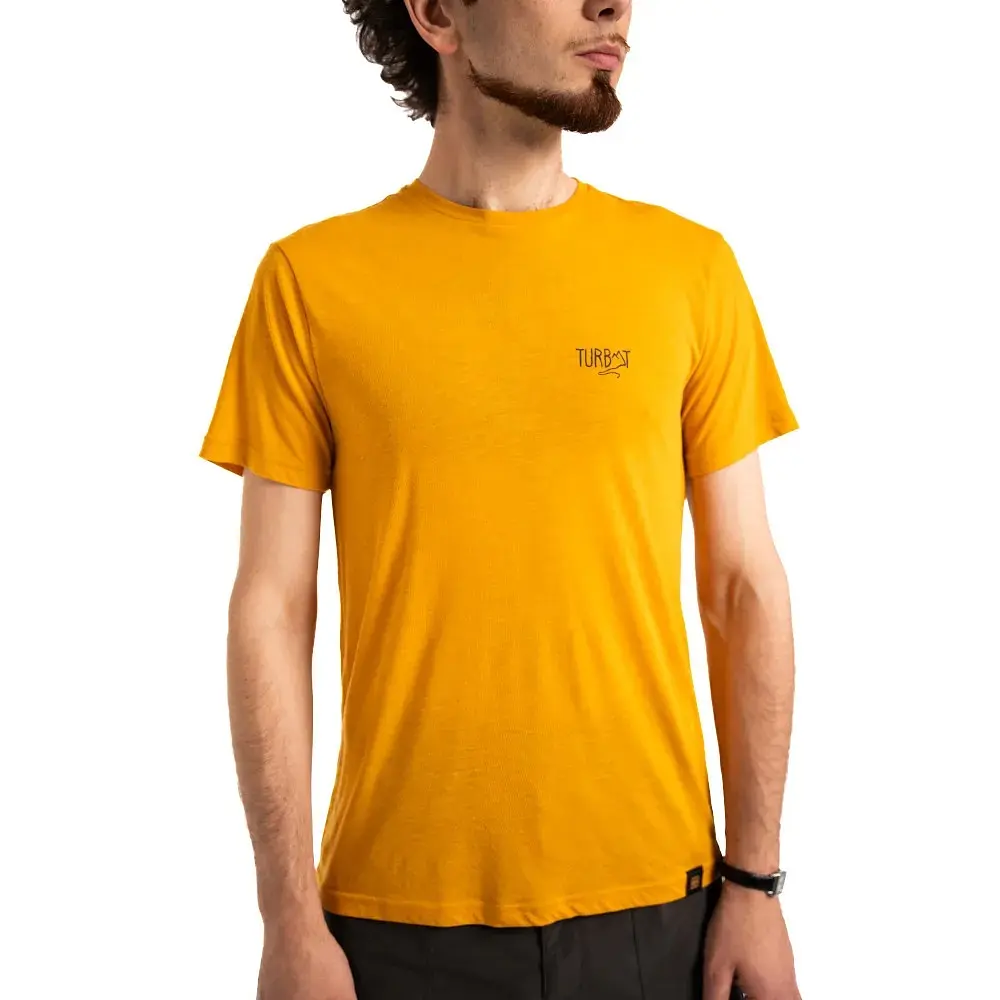 Футболка чоловіча Turbat Magic SS Mens M Жовтий - фото 3