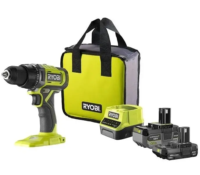 Шуруповерт-дрель аккумуляторная ONE+ RDD18-2C415S 18В Ryobi teh0025317 - фото 2