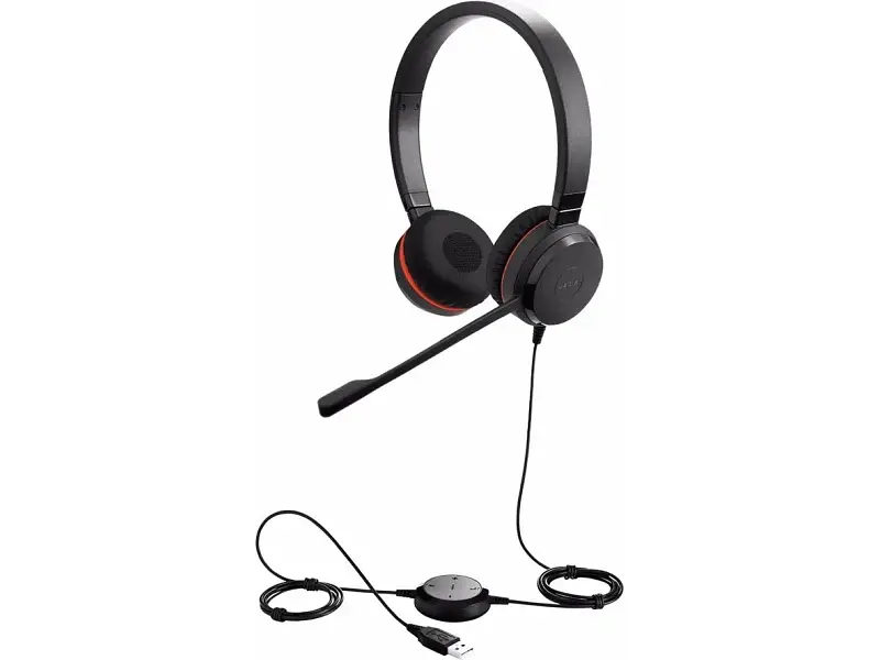 Навушники з мікрофоном Jabra Evolve 20 Stereo (4999-823-309) - фото 4