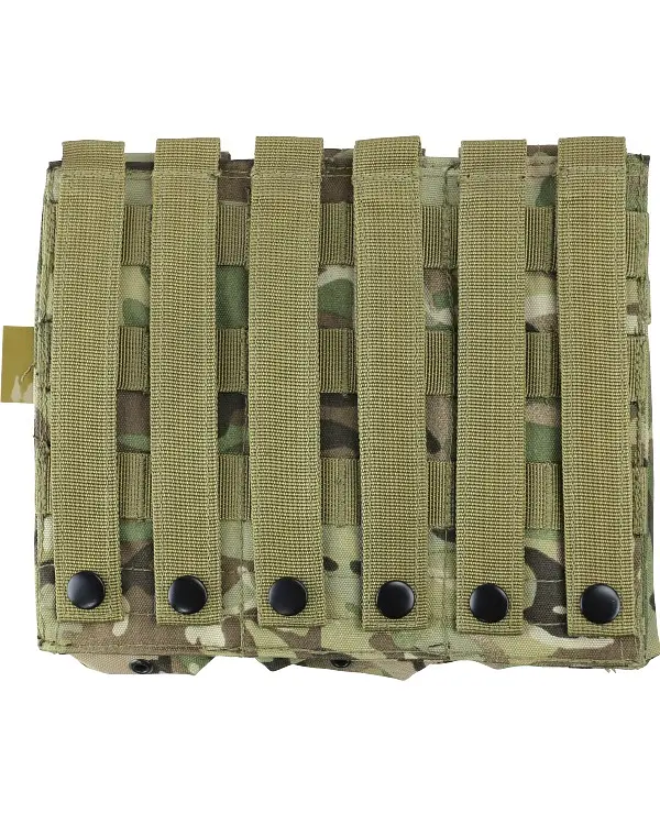 Підсумок для АК і пістолетного магазину Kombat UK Triple Mag Pouch with Pistol Mag (1000-kb-tpmp-btp) - фото 2