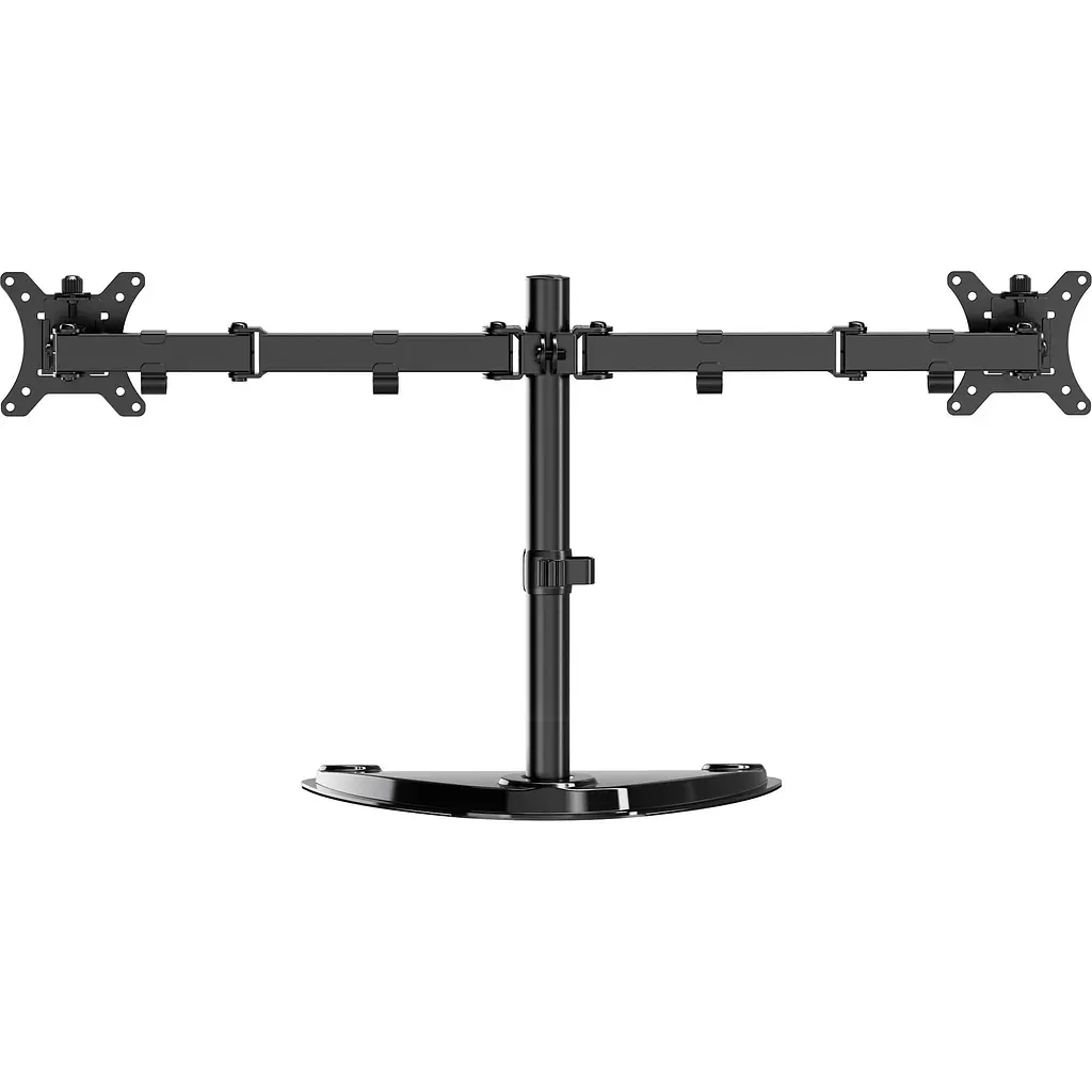 Настільне кріплення для монітора Gembird MS-D2ST-02 13`-32` Black [144478] - фото 4