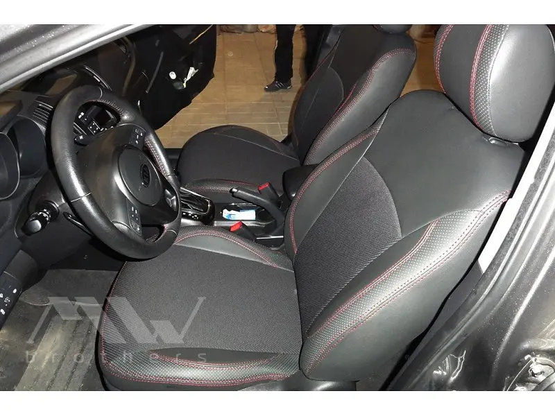 Авточохли модельні MW Brothers для Kia Cerato II c 2009 - фото 2