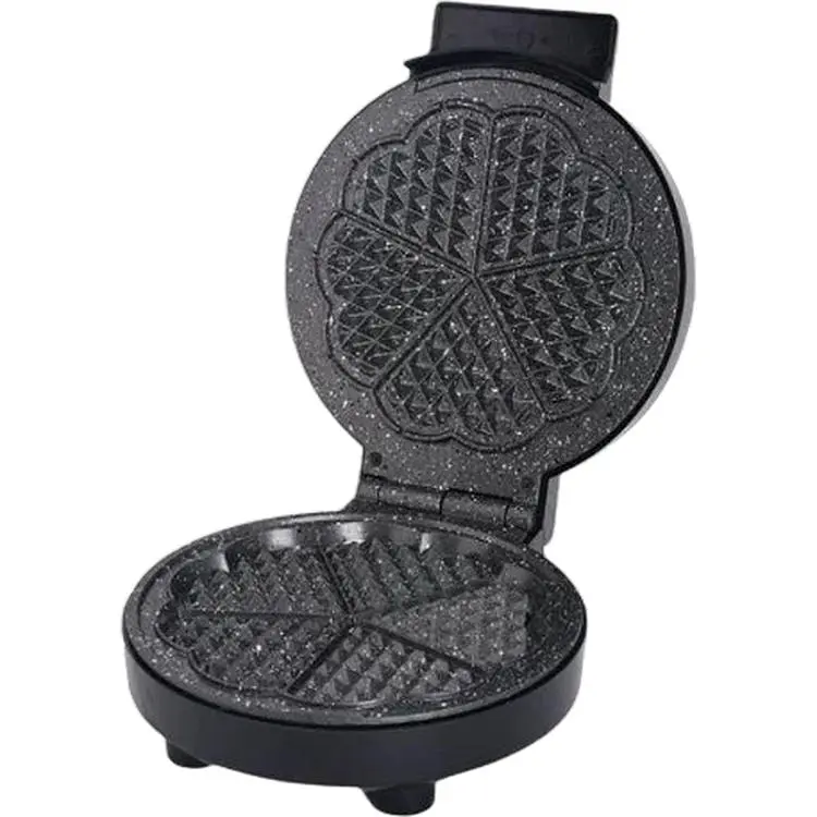 Вафельниця кругла Lexical 2404 для тонких і товстих вафель з антипригарним покриттям 1000 Вт - фото 2