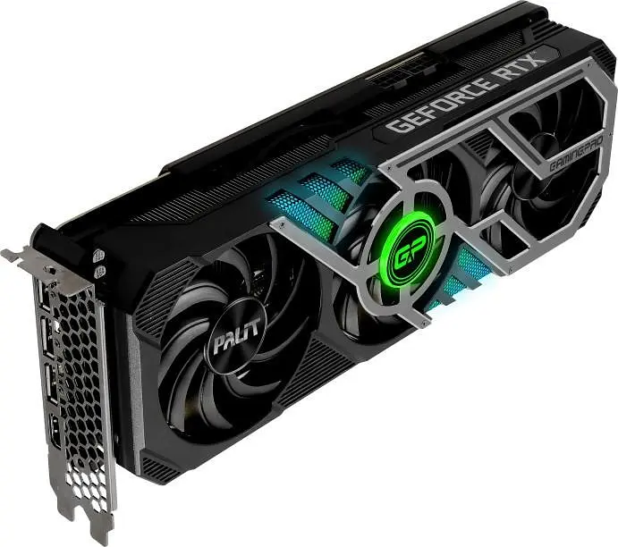 Відеокарта Palit RTX 3080 10Gb GamingPro OC (NED3080S19IA-132AA) (GDDR6X, 320 bit, PCI-E v4.0 x16) Б/в - фото 8