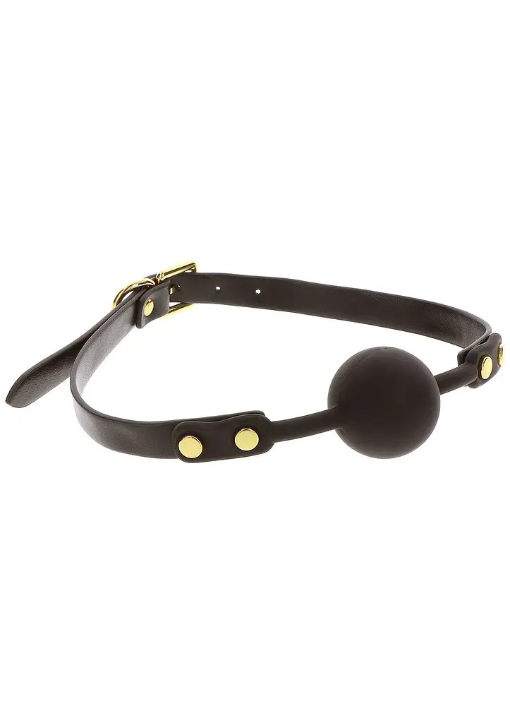 Кляп Taboom Vogue Ball Gag, 4.1 см (чорний) - фото 6