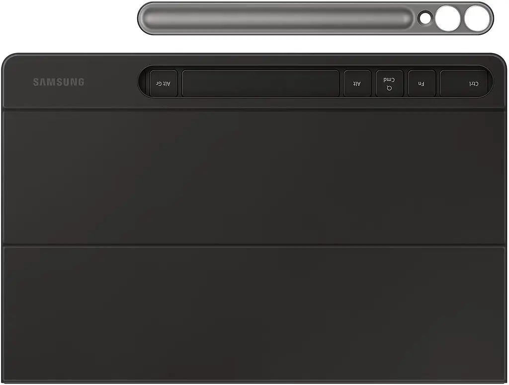 Чохол-клавіатура Samsung Book Cover Keyboard Slim Ai Key для Galaxy Tab S9+ 12.4 (X810/X816) / Tab S9 FE+ 12.4 (X610/X616) / Tab S10+ 12.4 (X820/X826) Black ENG/UKR (EF-DX820UBEGWW) - фото 10