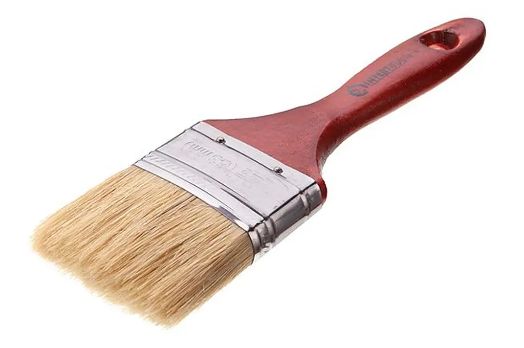 Пензель малярський плоский Intertool англійський 2.5" KT-1063 - фото 2