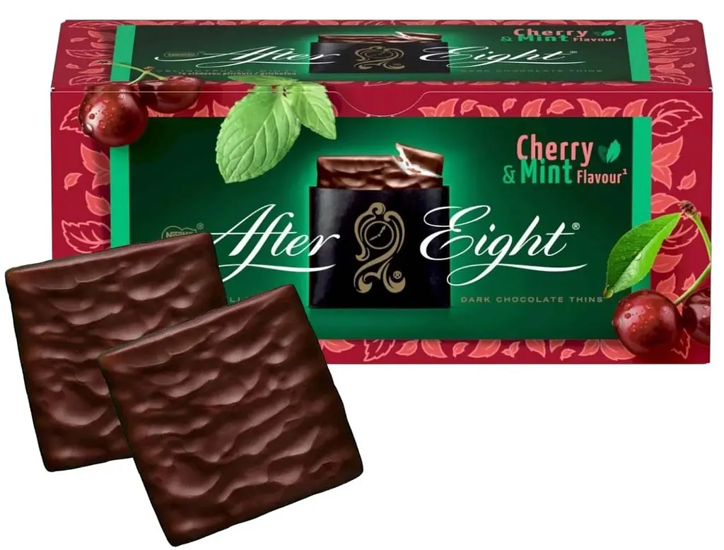 Шоколадні цукерки Nestle After Eight Cherry Mint 200г - фото 2