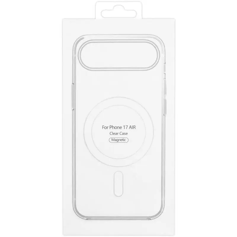 Чохол Epik TPU Clear Case with MagSafe для Apple iPhone 17 Air 6.5" Clear - фото 3