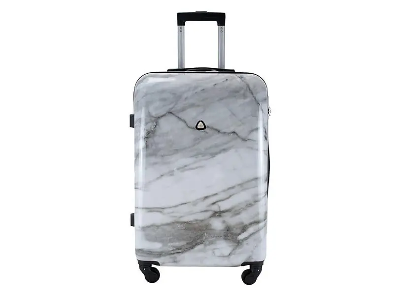 Валіза Semi Line 24 M White Marble (T5731-2) - фото 9
