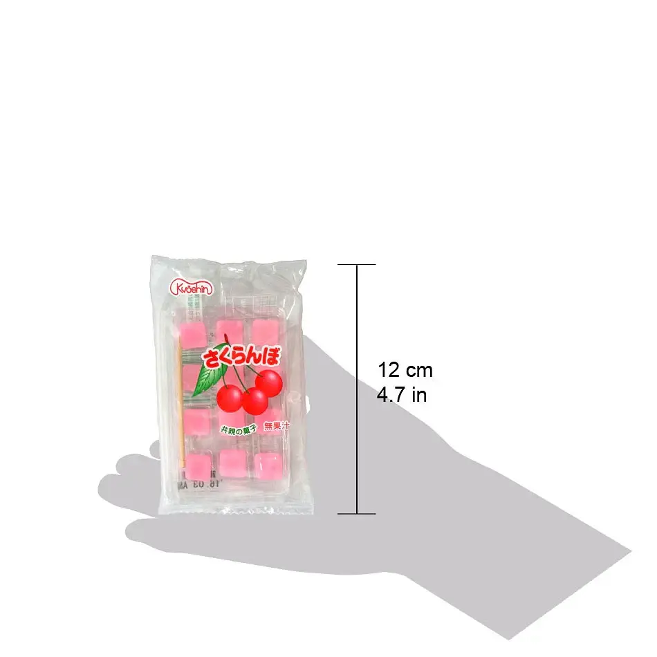 Японські жувальні цукерки Kyoushin Cherry Mochi Candy 15г - фото 5