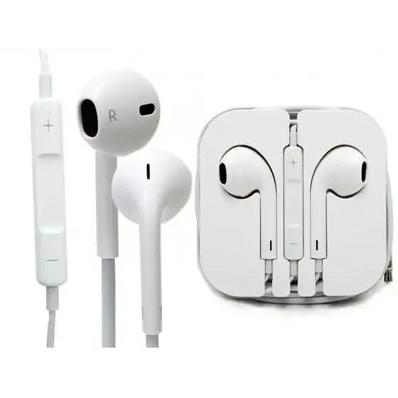 Навушники Foxconn earpods для iPhone провідні 3.5 мм білі md827 - фото 3