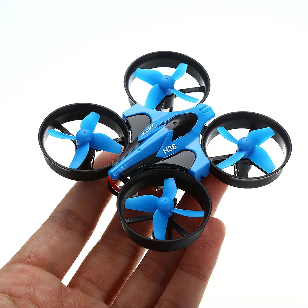 Міні квадрокоптер JJRC H36 з 6-ти осьовим гіроскопом (Синій) - фото 8
