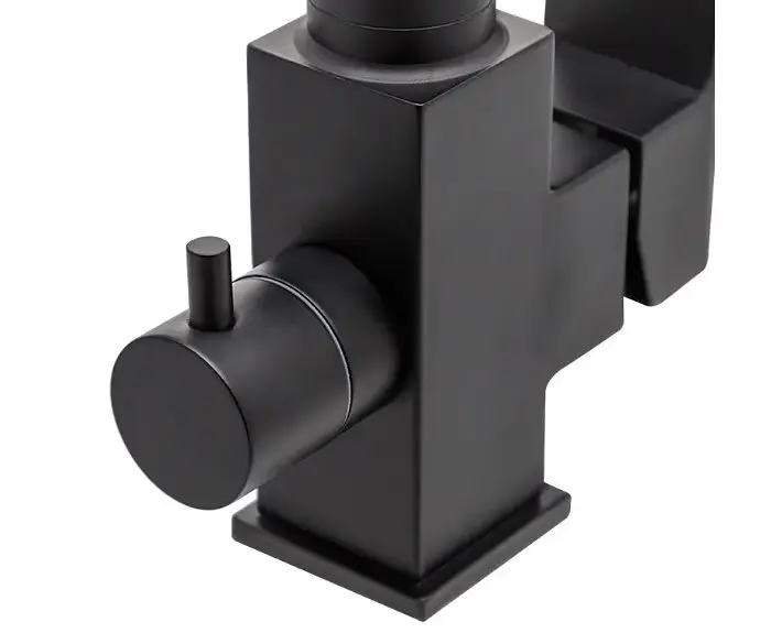 Змішувач для кухні WEZER з підлкюченням до фільтру PRO4C-02-BLACK - фото 3