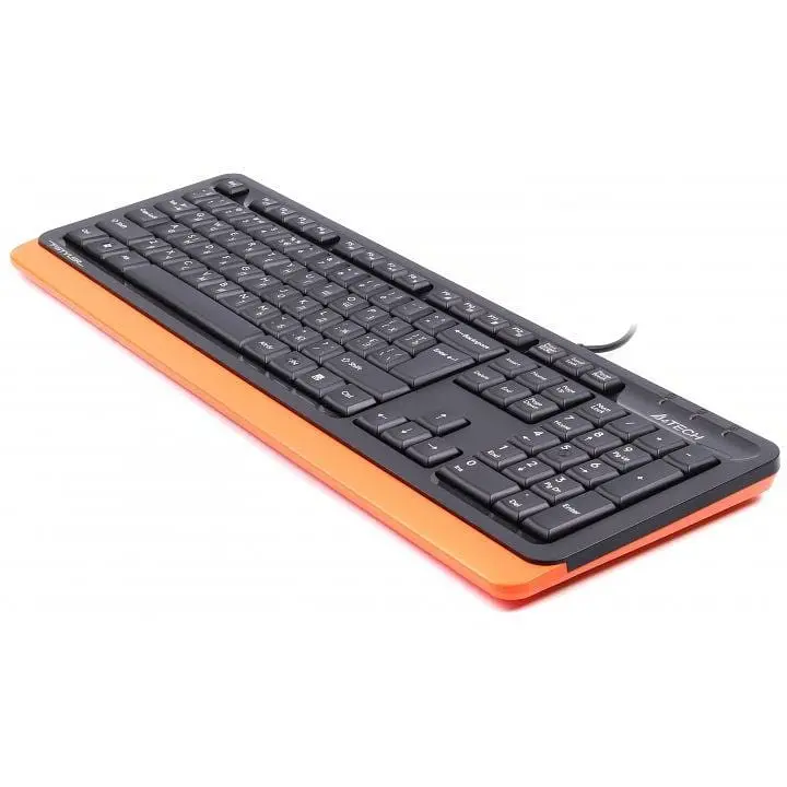 Клавіатура дротова A4Tech Fstyler FKS10 Orange - фото 2