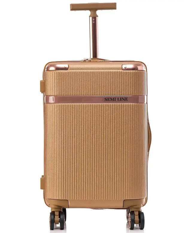 Чемодан Semi Line 20" (S) Gold (T5667-2) (DAS302654) - фото 3