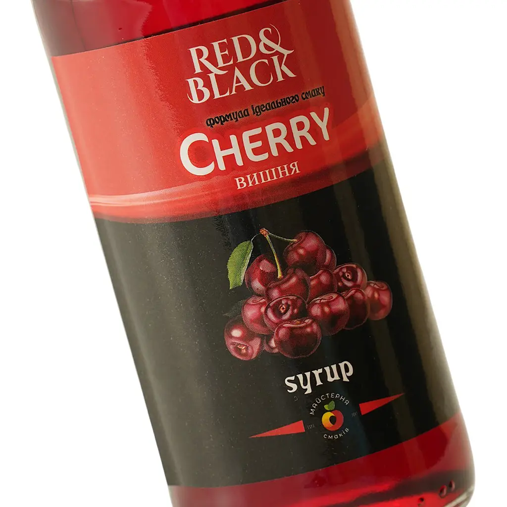 Сироп Red&Black Вишня 0.25 л - фото 5