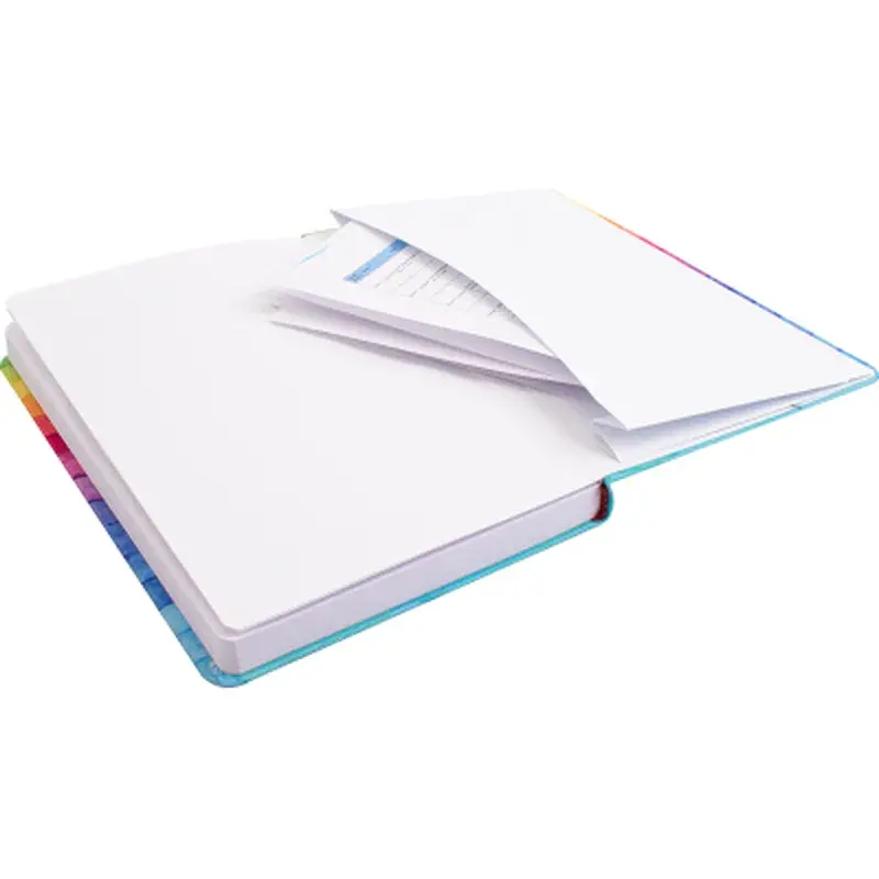 Книга записна Optima Rainbow-06 А5, 128 аркушів, клітинка (O27190-06) - фото 3