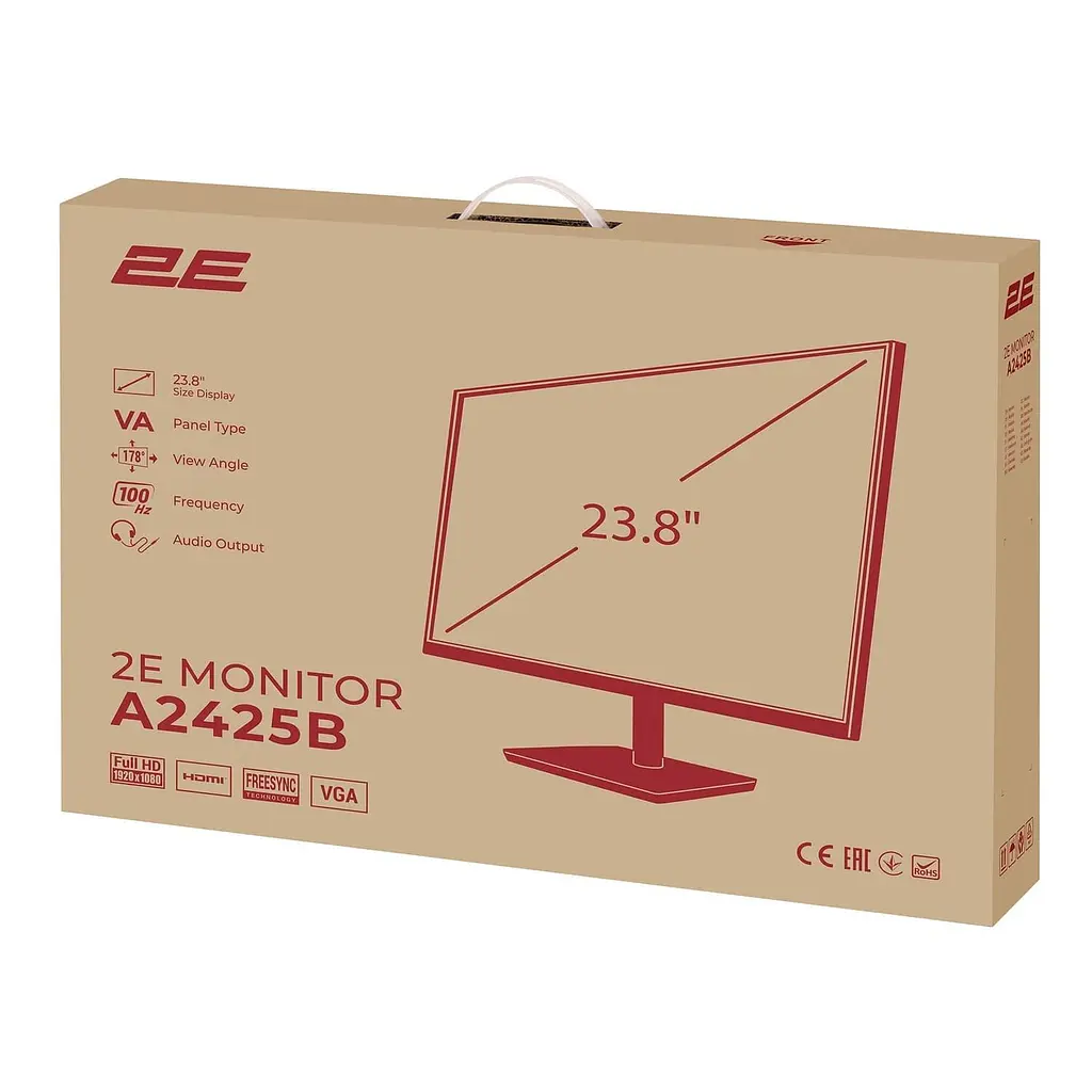 Монитор 23.8" 2E A2425B FHD VA 100Hz (2E-A2425B-01.EU) - фото 11