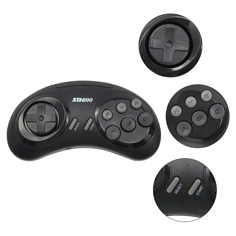 HDMI ігрова приставка для телевізора із бездротовими джойстиками Game Controller SG800 - фото 8