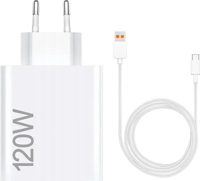 Сітчастий зарядний пристрій Xiaomi 120W HyperCharge Білий (BHR9462EU) BHR9462EU - фото 3