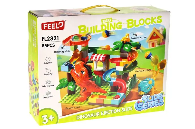 Конструктор FL2321 "Діно Парк" 85 дет. р.36x10x28 см YG Toys
