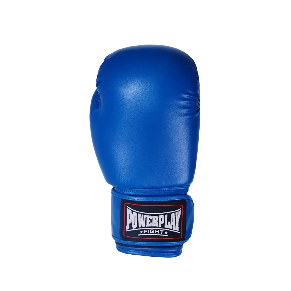 Рукавиці боксерські Power Play PP 3004, Blue - 12 унцій - фото 5