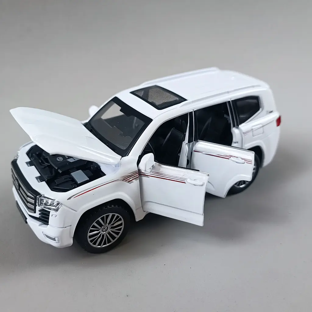 Машинка Автопром toyota land cruiser 300 TK - 18010 Авто Експерт, 2 кольори, металопластик, 1:32, звук - фото 2