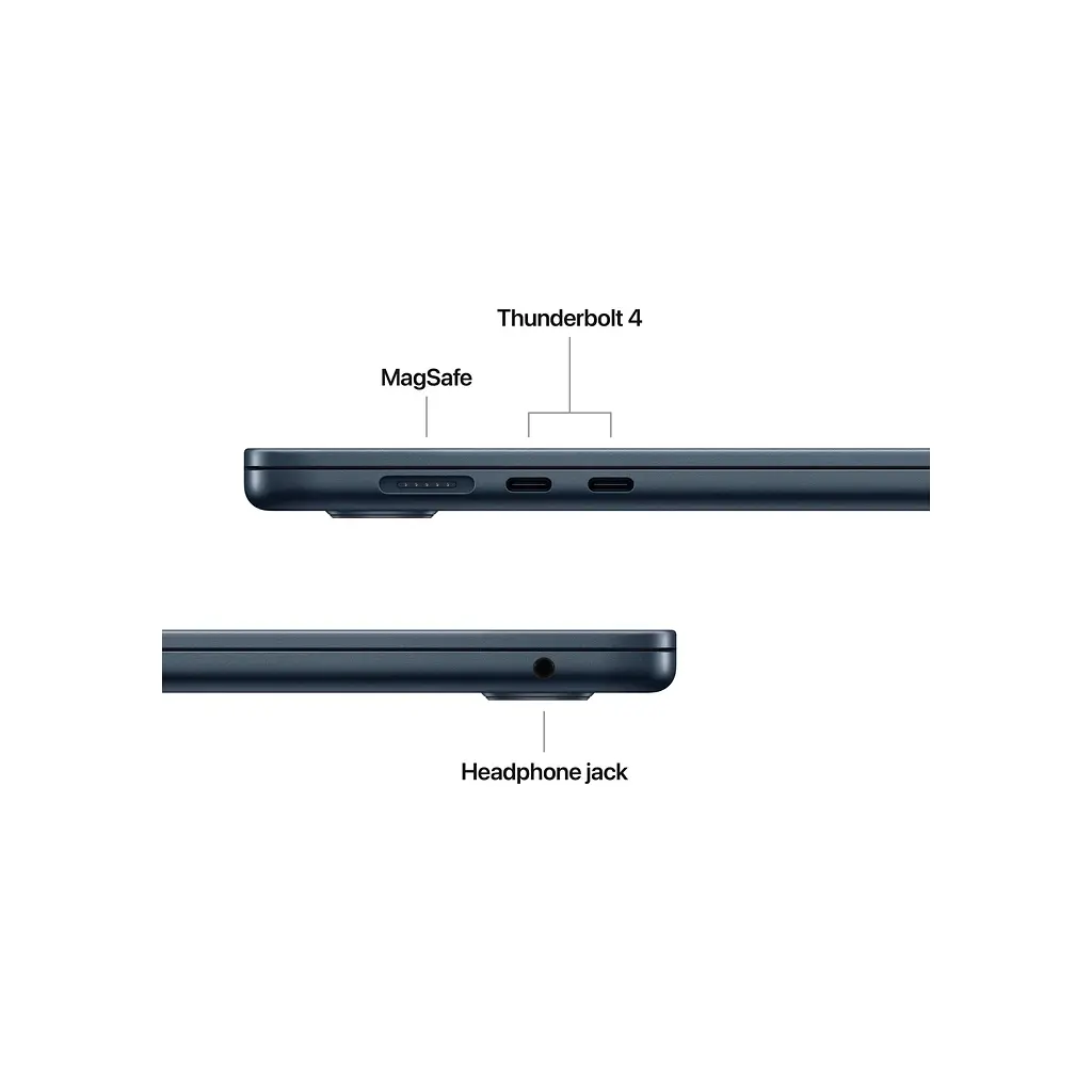 Ноутбук Apple MacBook Air 15 M5 A3448 Midnight (MDVK4UA/A) - фото 6
