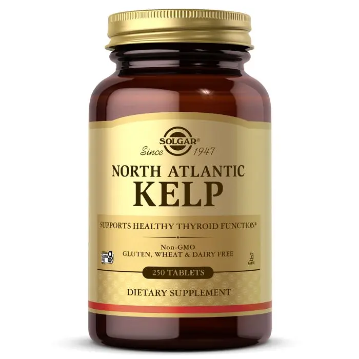 Вітаміни та мінерали Solgar North Atlantic Kelp, 250 таблеток