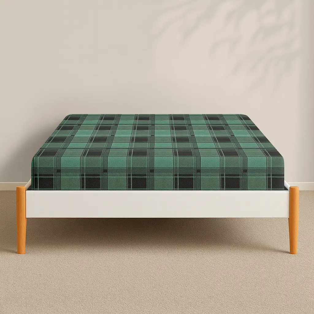 Простирадло на резинці фланель 120х200 FOREST TARTAN COSAS (4822052499481) - фото 3