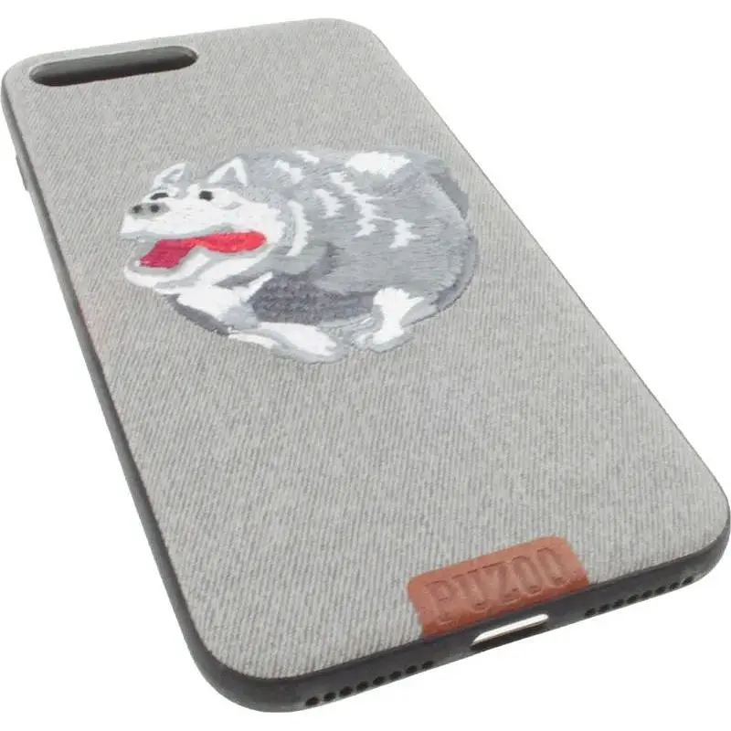 Чохол-накладка PUZOO TPU+TPU with stitchwork craft Ballon Dog iPhone 7 Plus/8 Plus Gray - фото 4
