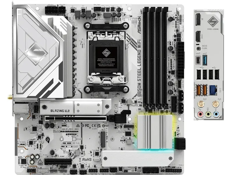 Материнська плата ASRock B850M Steel Legend WiFi