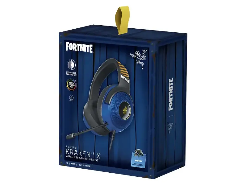 Навушники Razer Kraken V3 X Fortnite Edition (RZ04-03750500-R3M1) - фото 5