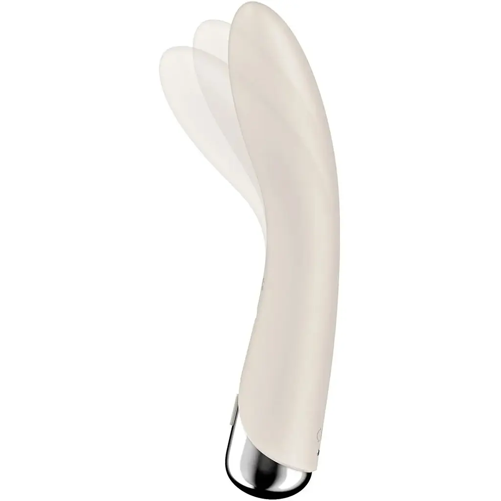 Вібратор Satisfyer Spinning Vibe 1 Beige - фото 2